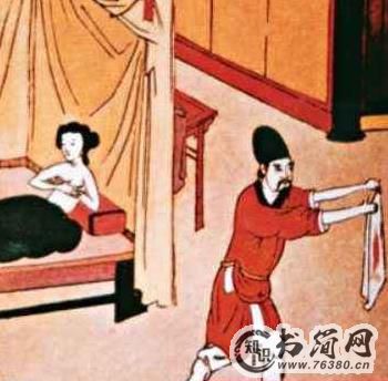 女子落红之血照片