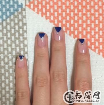 泰妍同款几何美甲教程 10分钟轻松get