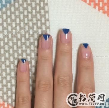 泰妍同款几何美甲教程 10分钟轻松get