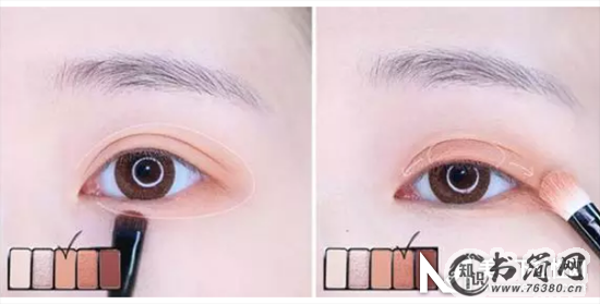 倒影眼线的画法教程图解 减龄又显眼睛大眼妆get起来