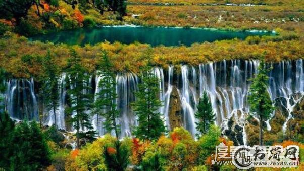 中国最宽的瀑布,九寨沟诺日朗瀑布(震后两年再开放比震前更壮观)