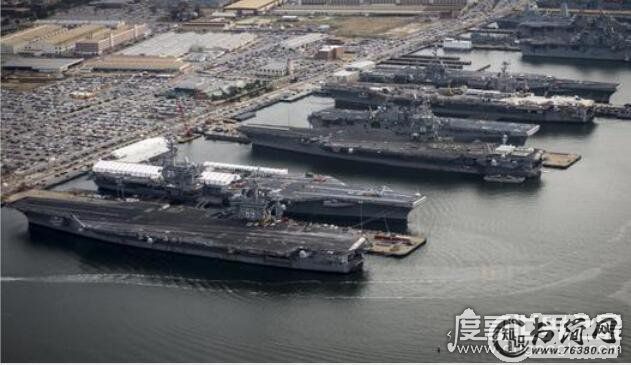 2019美国航母数量，11艘(最大航母是福特号航空母舰)