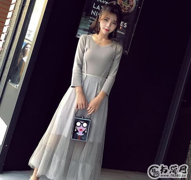 早秋连衣裙时尚套装  2019