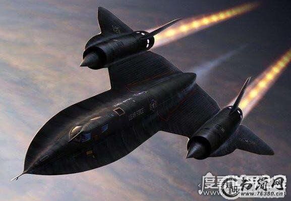 世界上最先进的侦察机，SR-71黑鸟侦察机(实战中没有一架被击落过)