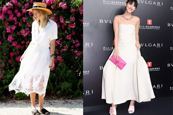 仙女裙配什么鞋子好看 夏季穿搭靠它准没错(2)