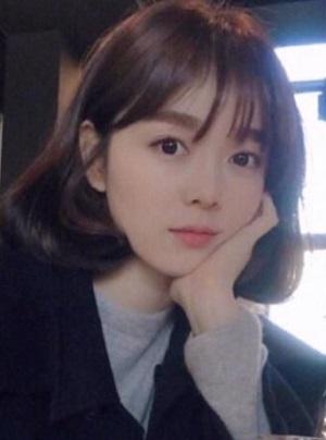 适合大圆脸的中短发发型图片