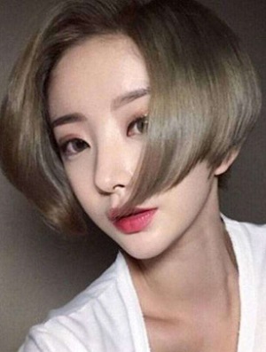 圆脸适合什么短发发型