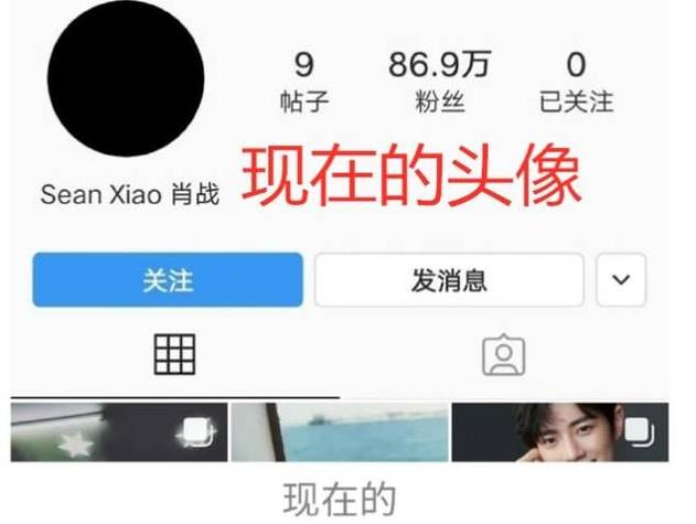 肖战ins头像