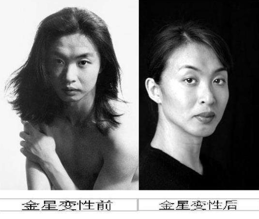 金星秀变性以前的照片