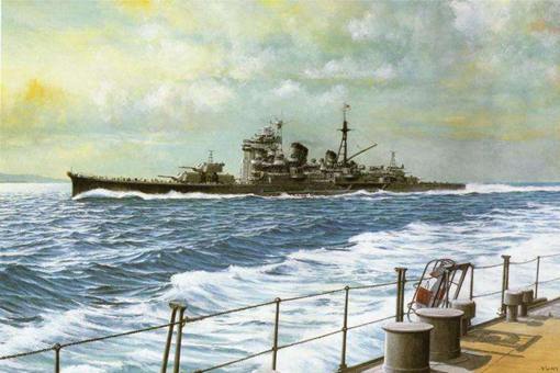 日本“羽黑”号战舰是如何被击沉的?揭秘英军是如何痛击日军舰队