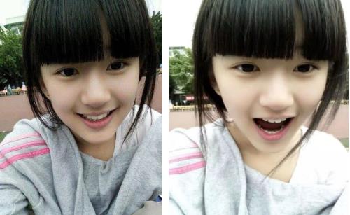 赵露思初中照片：据说赵露思初中好多人追她