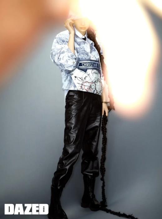 Angelababy两米长辫