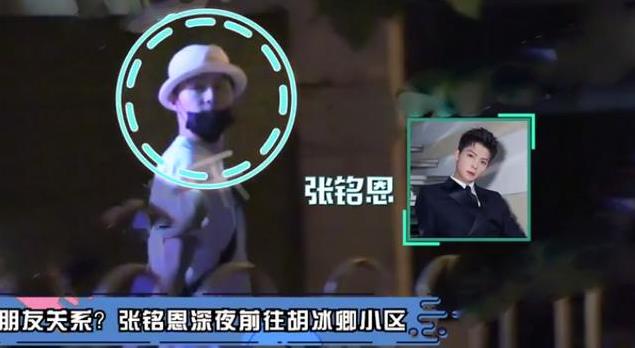 张铭恩现身胡冰卿小区