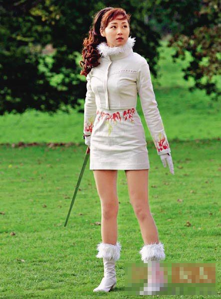 万绮雯大长腿美图