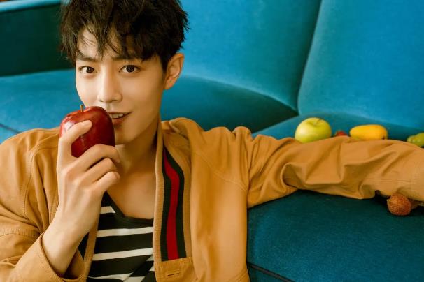 肖战图片高清手机壁纸：肖战笑起来的照片