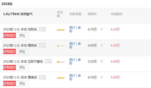 吉利金刚价格多少 吉利金刚最低落地价多少钱