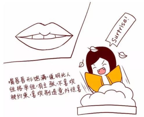 常见的8种唇型图片