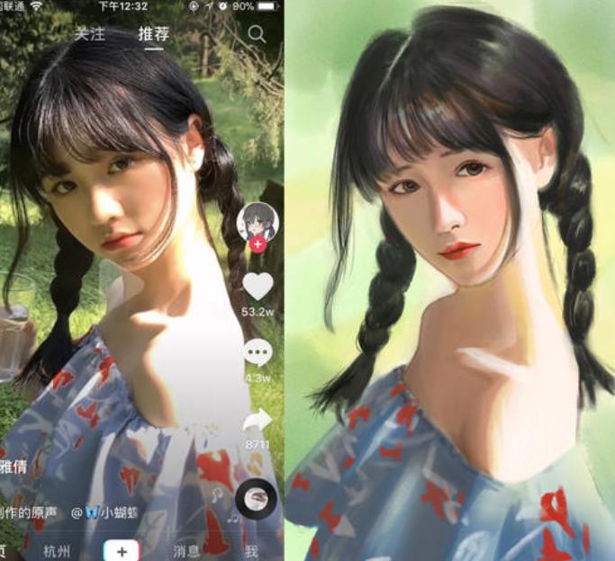 抖音网红美女排名前十位