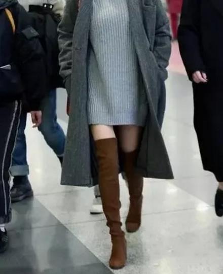 长靴真的怎么穿都“显瘦”?