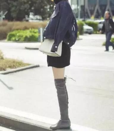 长靴真的怎么穿都“显瘦”?