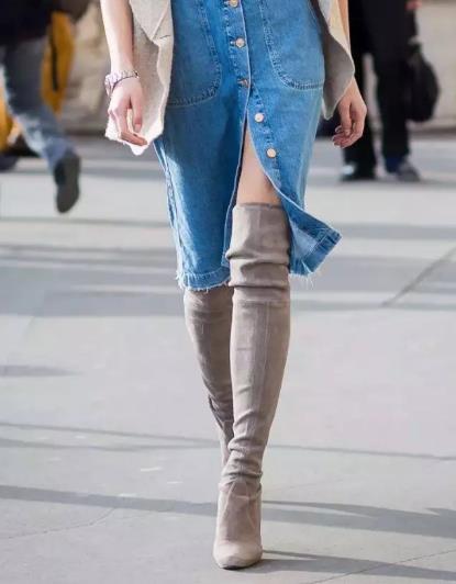 长靴真的怎么穿都“显瘦”?