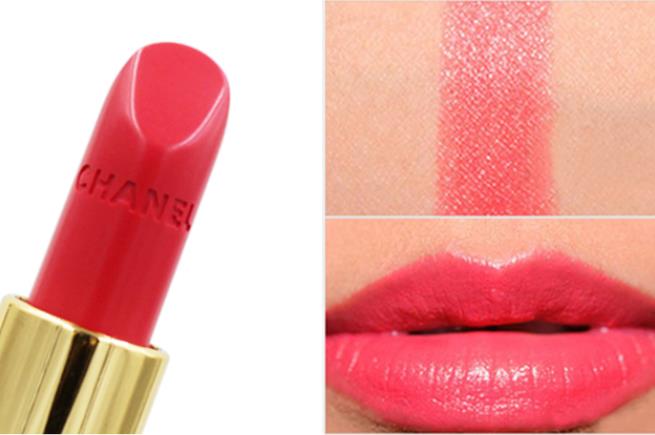 香奈儿136号口红好看吗 不挑肤色的中性色彩丝绒珊瑚红