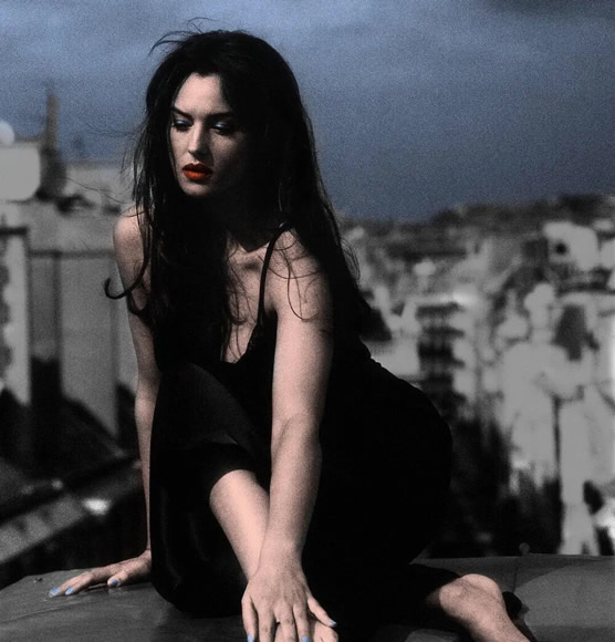 全球公认的十大美女 莫妮卡·贝鲁奇一颦一笑尽显风韵