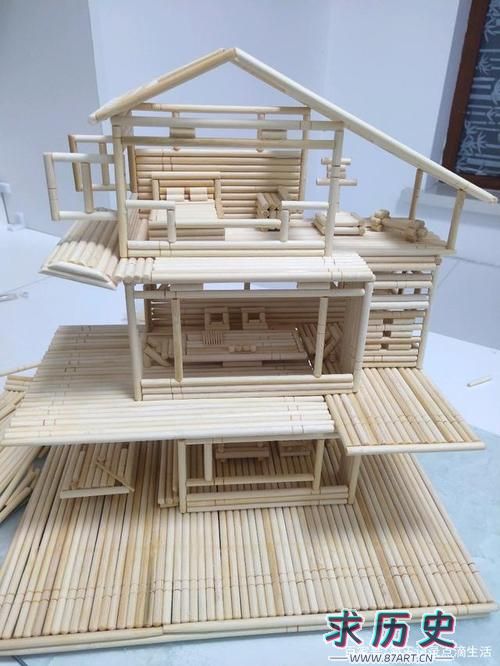 筷子立体构成作品图