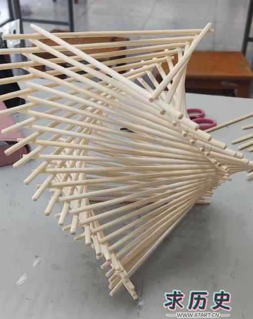 筷子立体构成作品图