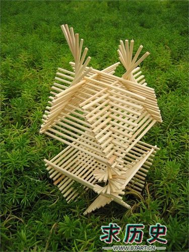 筷子立体构成作品图