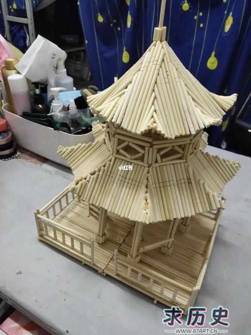 筷子立体构成作品图