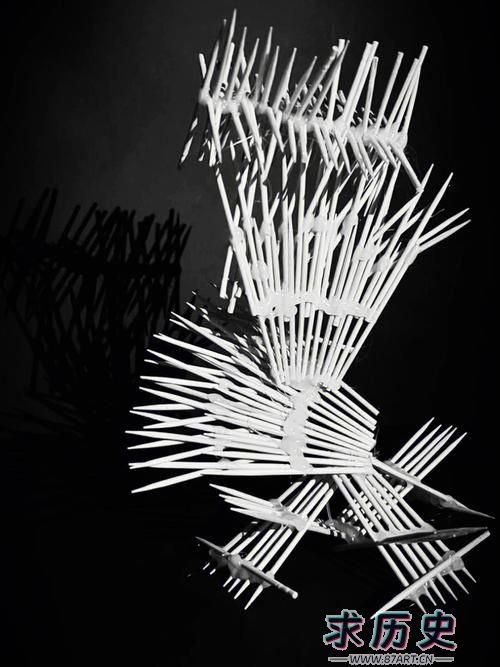 筷子立体构成作品图